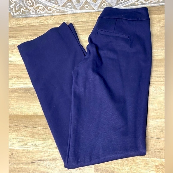 Cabi Navy Blue Dress Pants Trousers Side Hidden Zipper Size 6 - Picture 1 of 8